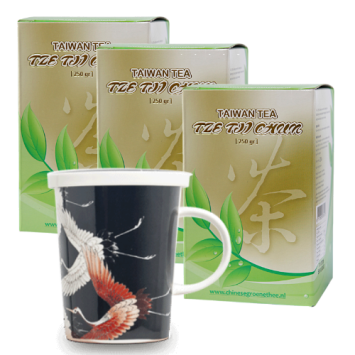 Tze Tji Chun 3 x 250 gram + Set Zandlopers