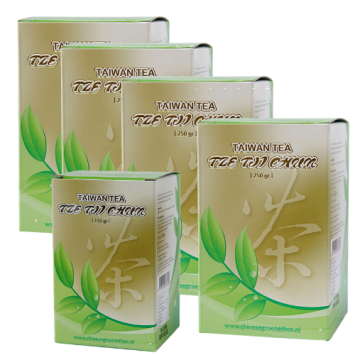 Cadeau-idee 1: Theebeker Magnolia + 50 gram thee + maatlepel