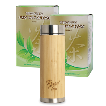 Tze Tji Chun 2x 250 gram + Thermosfles Bamboe