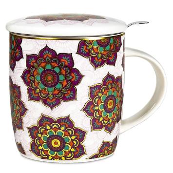 Theemok mandala mix kleuren