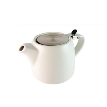 Theepot Kubik wit