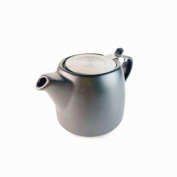 Theepot  Kubik zwart