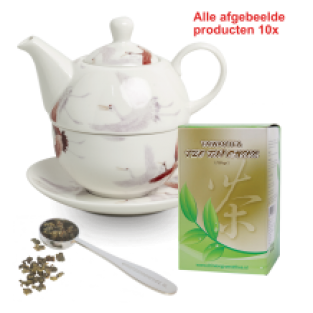 Relatiepakket Tea-for-One Kraanvogels Code 250